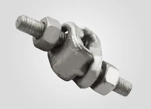 G429 Kami Jenis Galvanized Drop Forged Wire Rope Fist Grip Klip